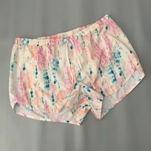 Old Navy Active | Watercolor Print Running Shorts Sz XL
